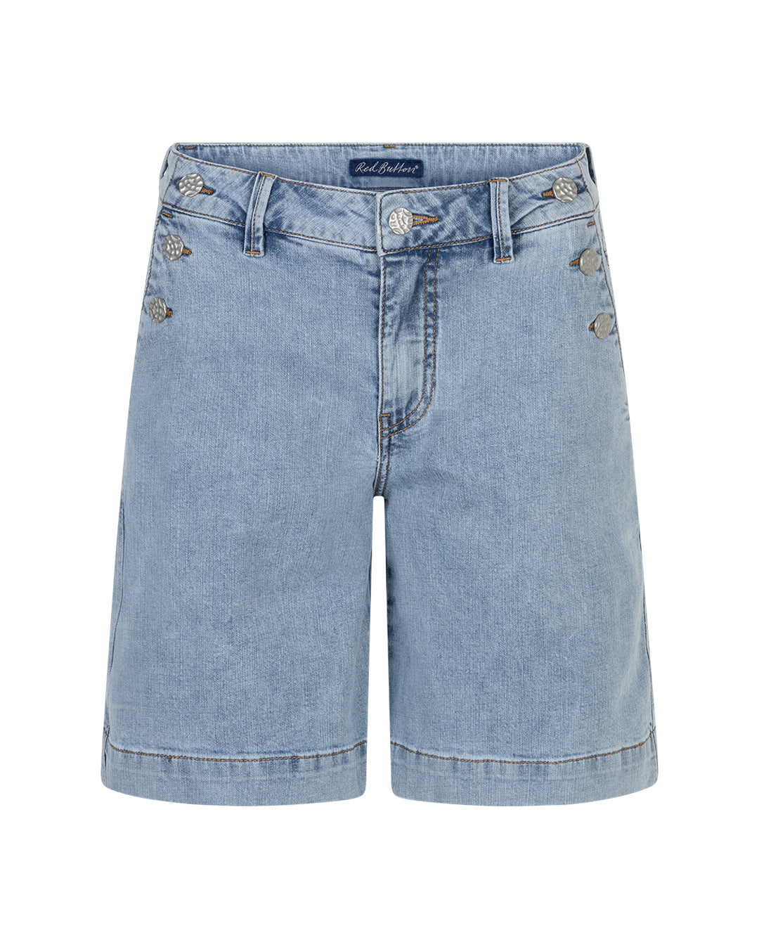 Bibette Short & Buttons Denim