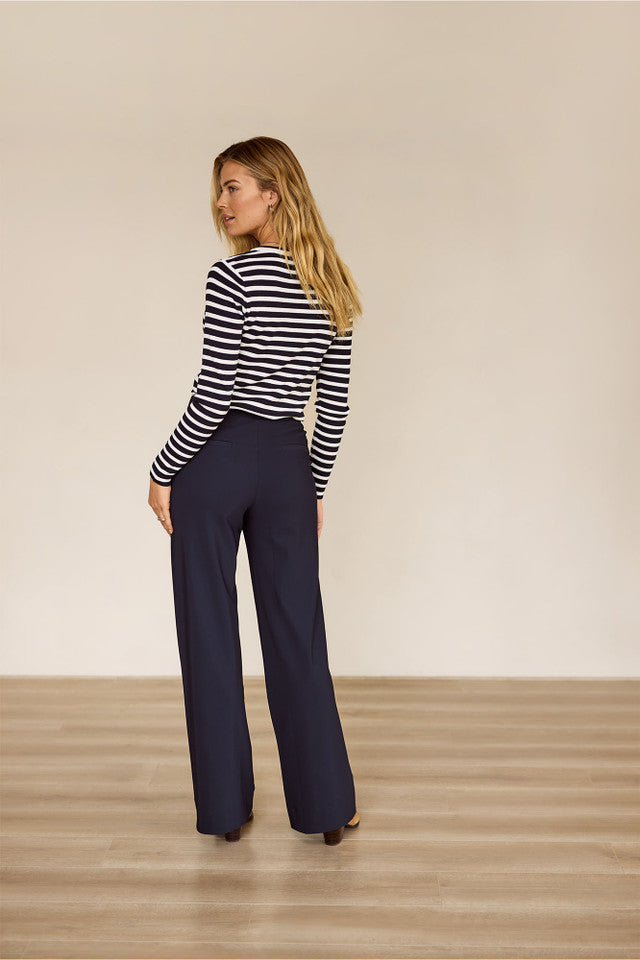Lexie bonded trousers navy