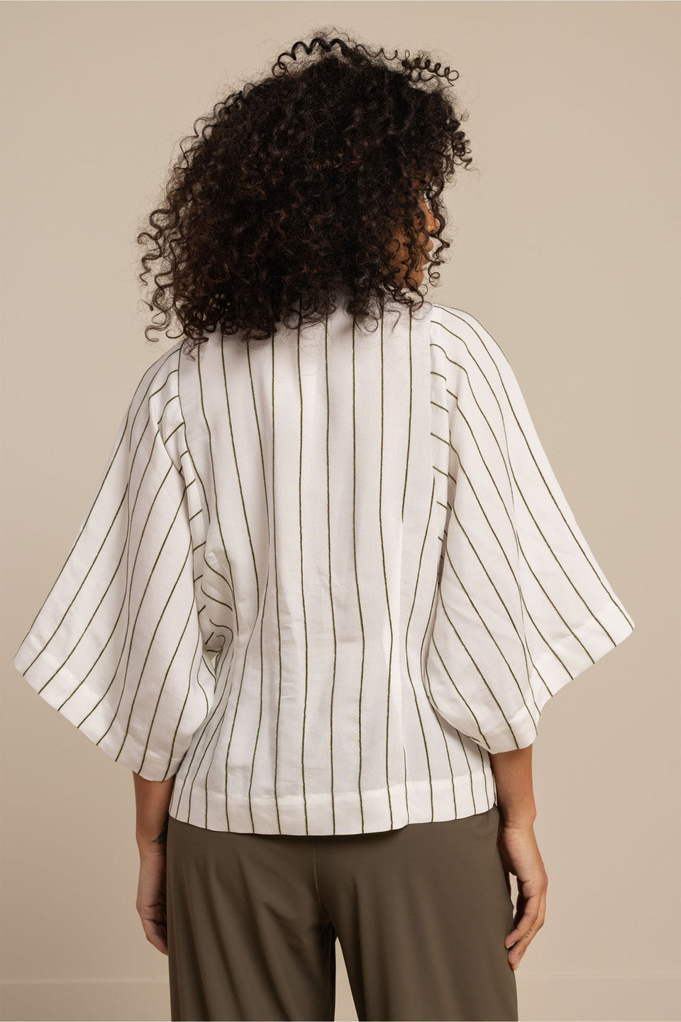 Fabienne stripe blouse