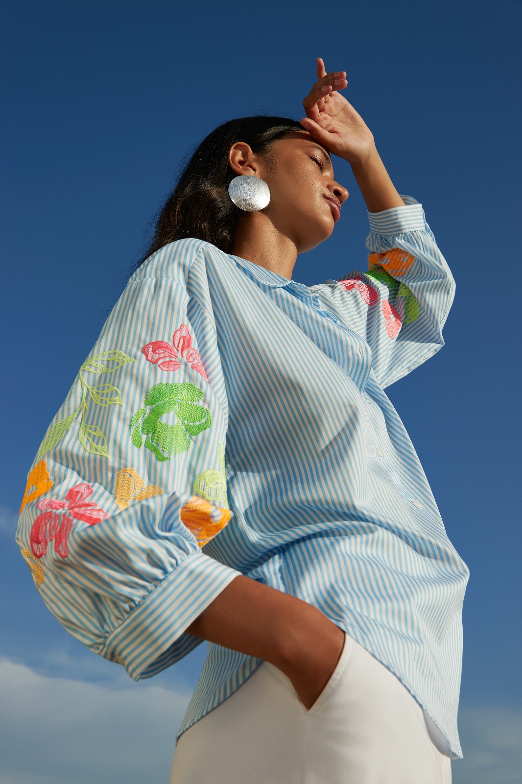BLOES Chrissy capri blouse