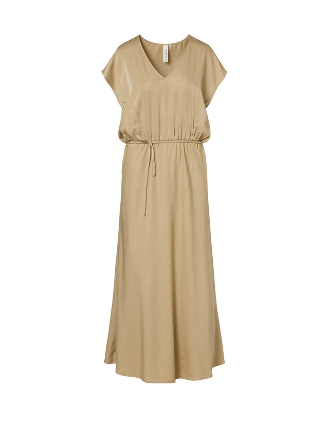 Aymee kleed camel