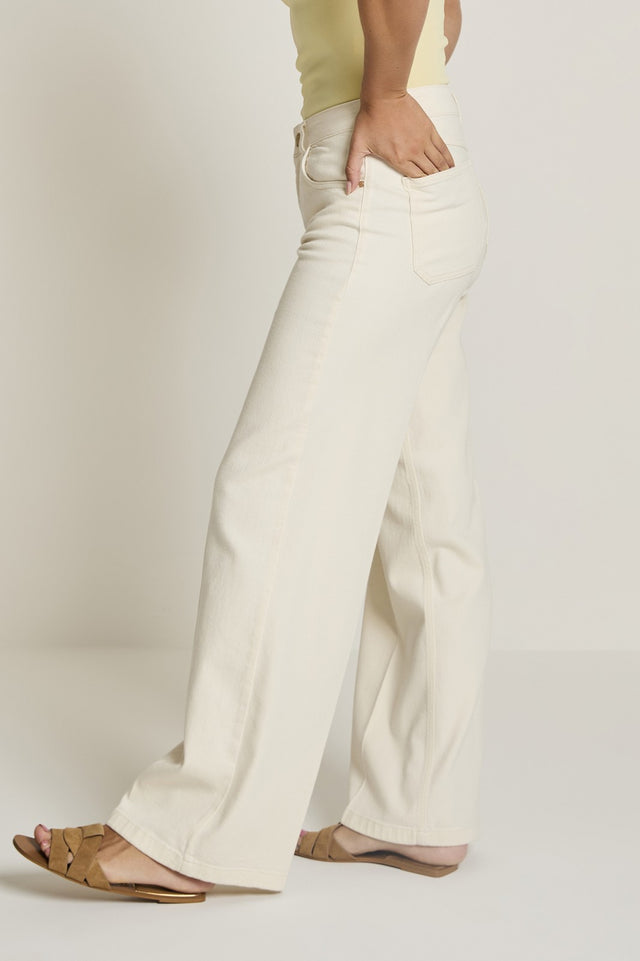 Mira Denia denim natural cream