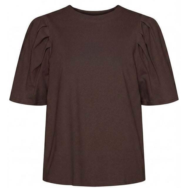 Tinni s/s T-Shirt dark brown