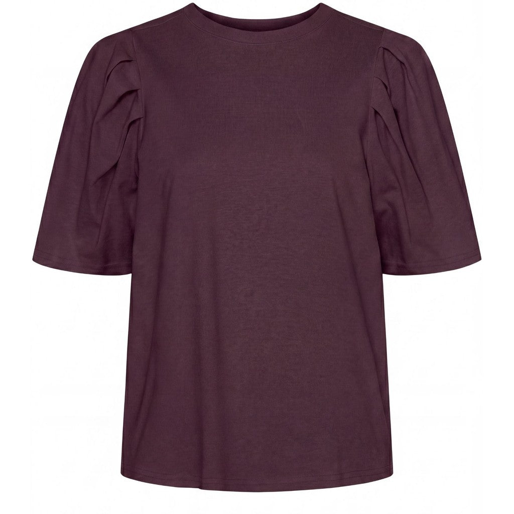 Tinni s/s T-Shirt aubergine