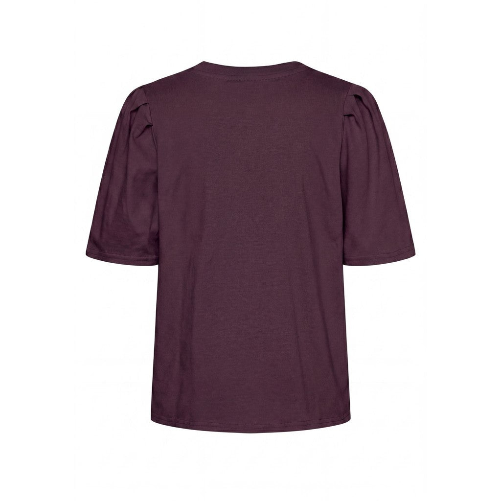 Tinni s/s T-Shirt aubergine