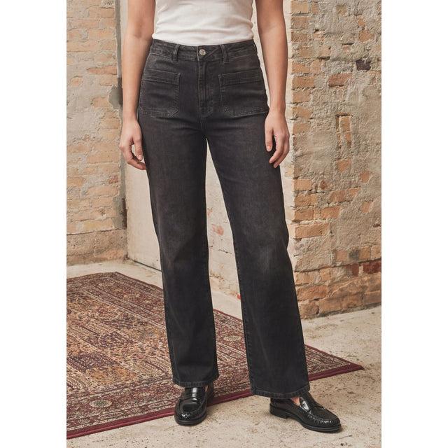 Bologna Wide Jeans washed grey