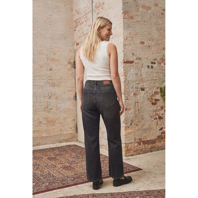Bologna Wide Jeans washed grey