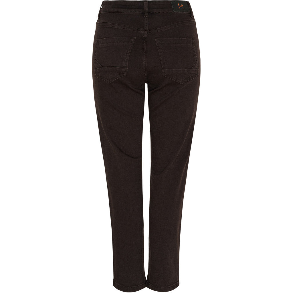 Monza Straight Pant dark brown