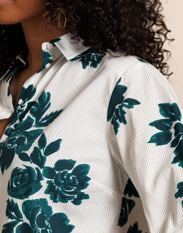 Kamri flower blouse