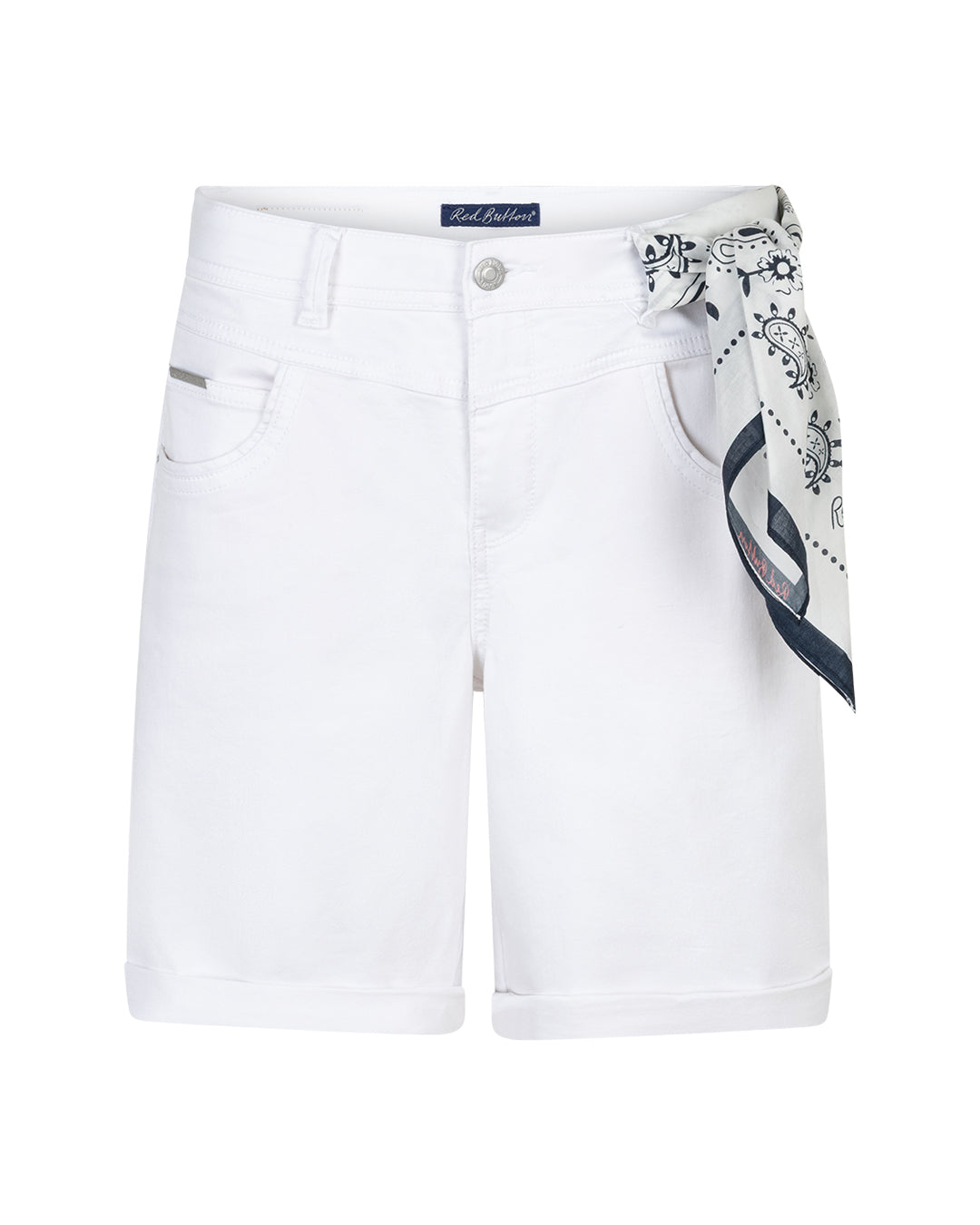 Relax Short Jog Colour white