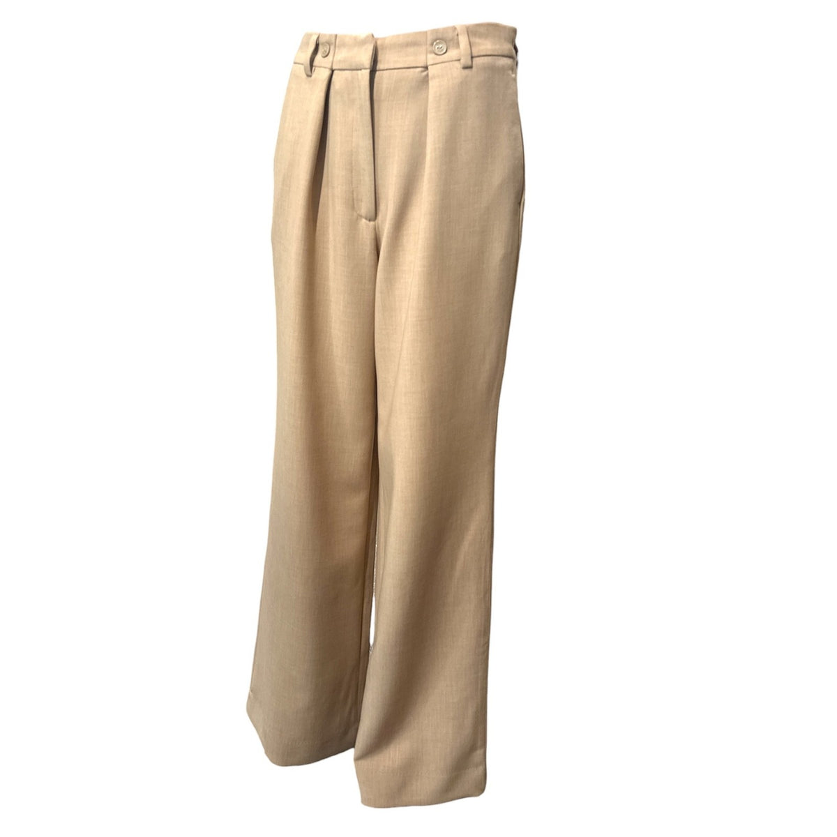 Buttoned waistband pants