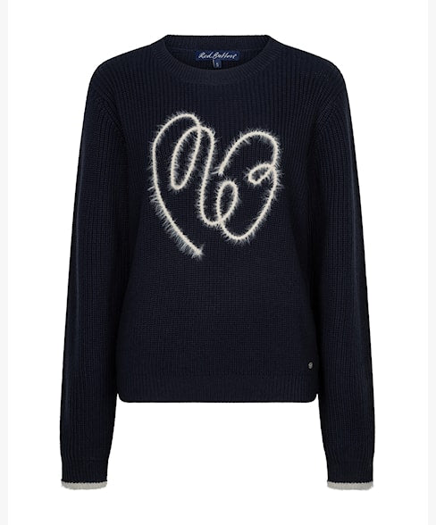 Sweater ribbon logo