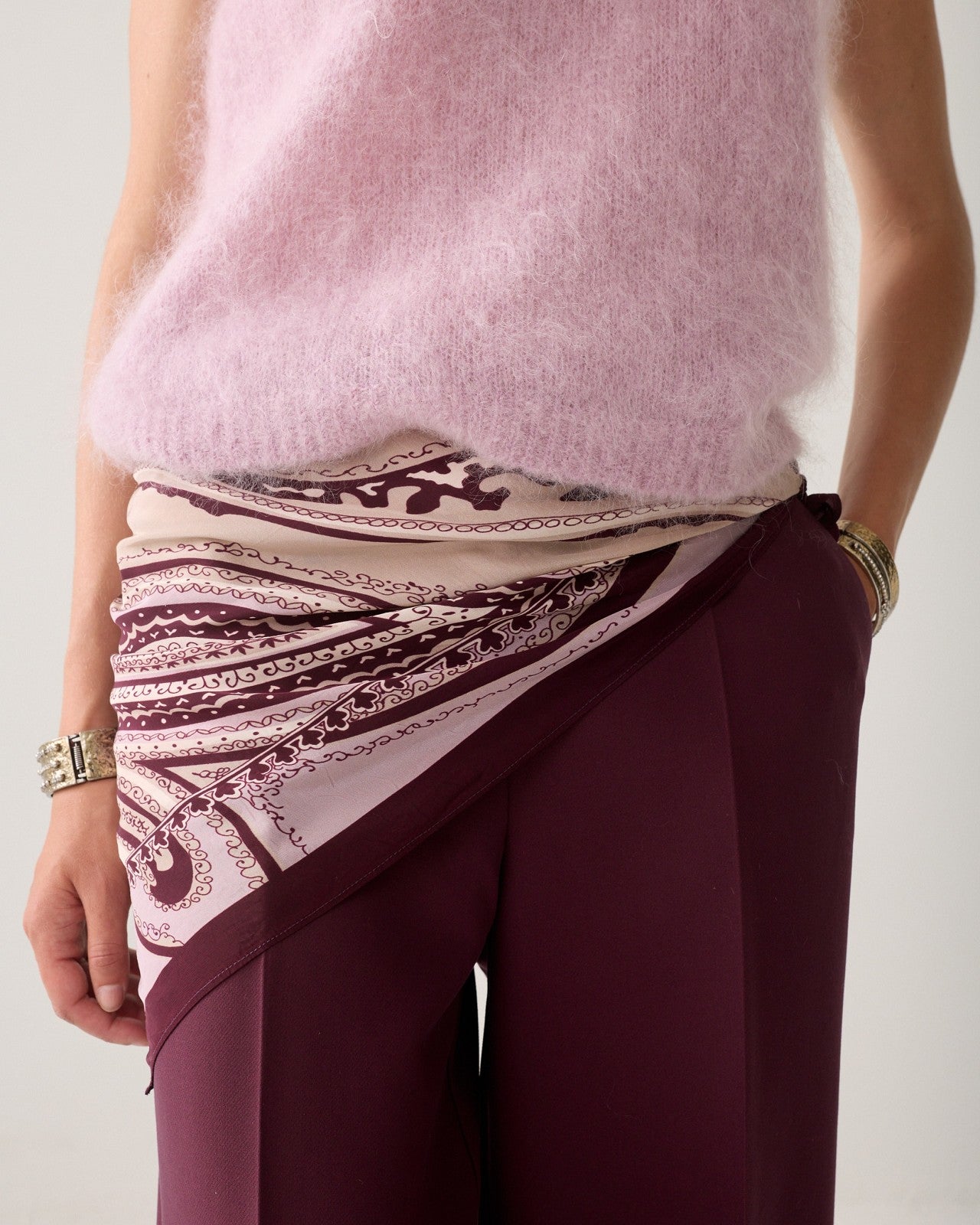 Scarf Satin 8s1105