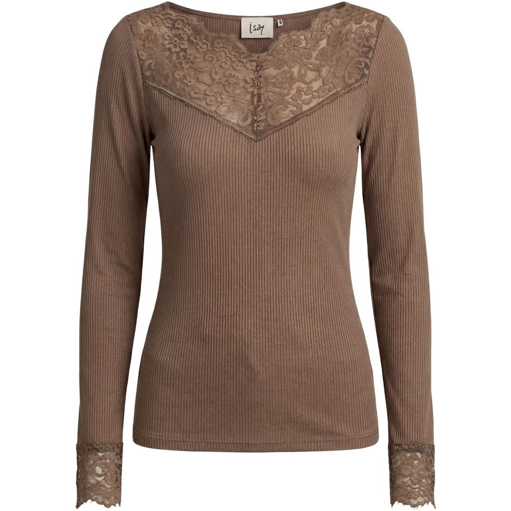 Dee lace Blouse taupe