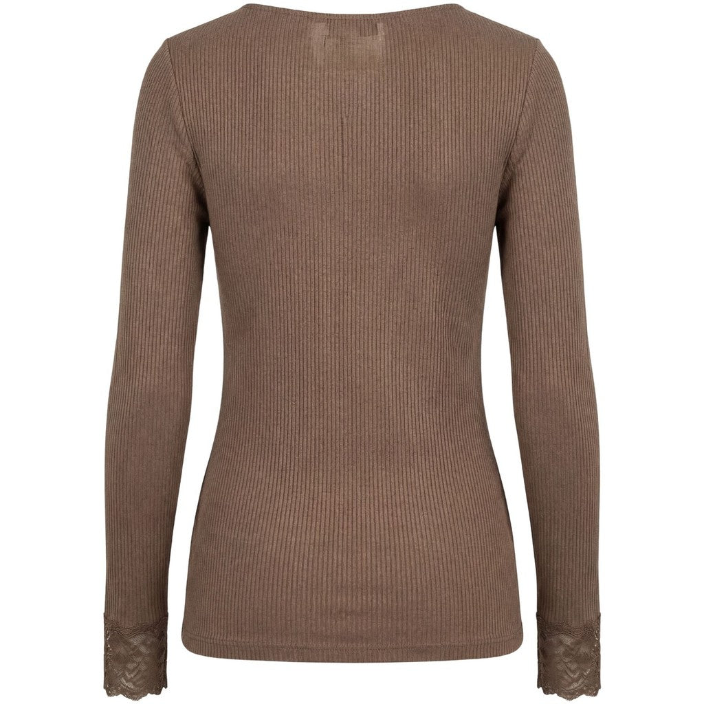 Dee lace Blouse taupe