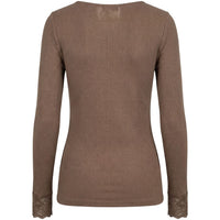 Dee lace Blouse taupe