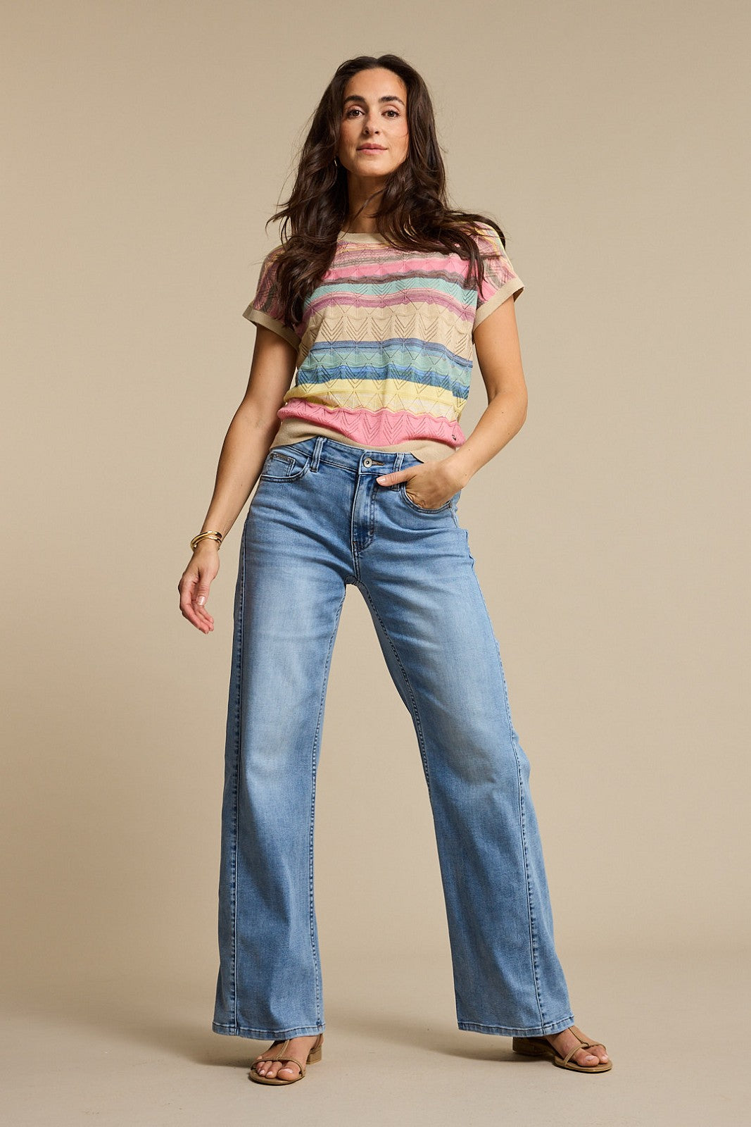 Jerry Multi Stripe