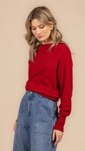 BS SWEATER CHERRY