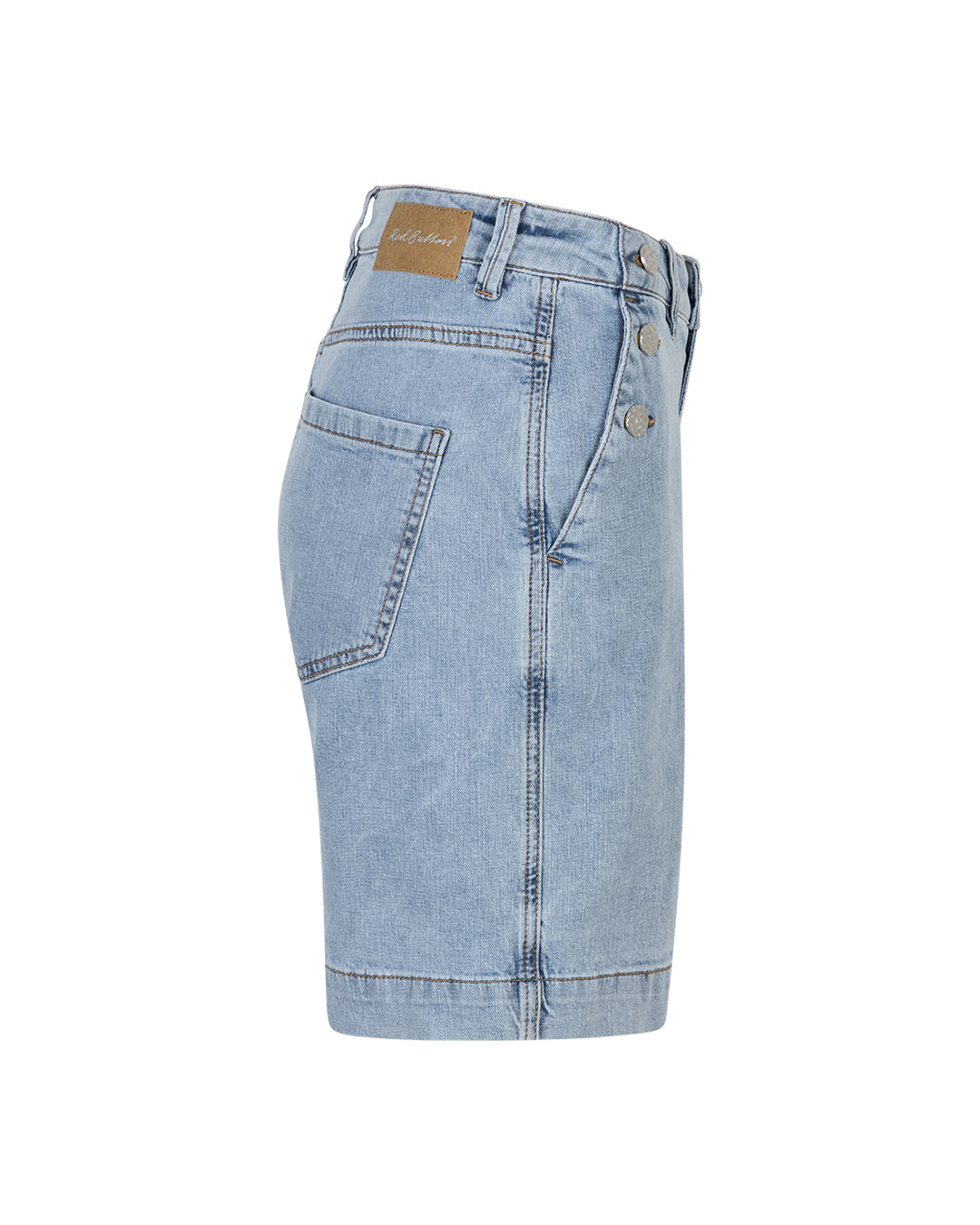 Bibette Short & Buttons Denim
