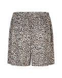 Claudette Short Linen leopard