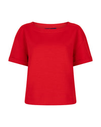 Skyler Scuba Top rood