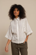 Fabienne stripe blouse