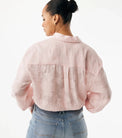 Boxy jacquard blouse