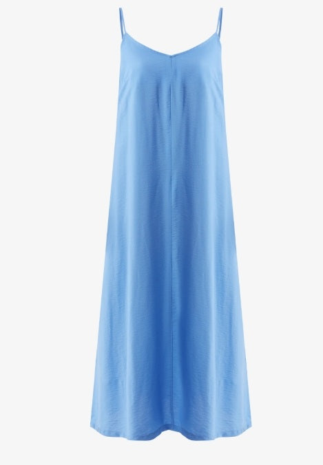 Hammered slip dress
