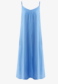 Hammered slip dress