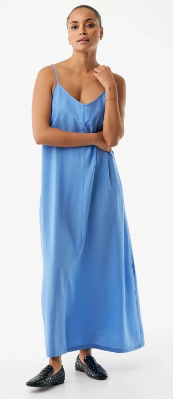 Hammered slip dress
