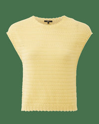 Ajour capsleeve top