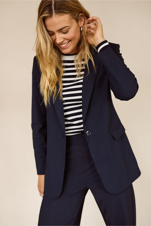 Fran blazer navy
