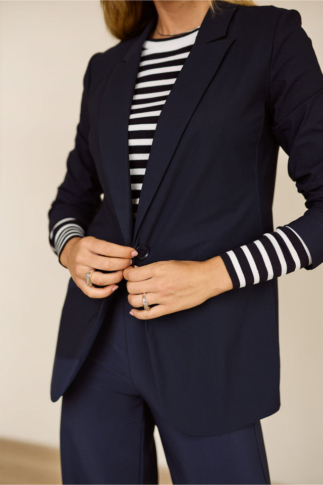 Fran blazer navy