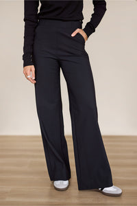 Lexie bonded trousers zwart