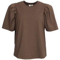 Tinni s/s T-Shirt dark brown