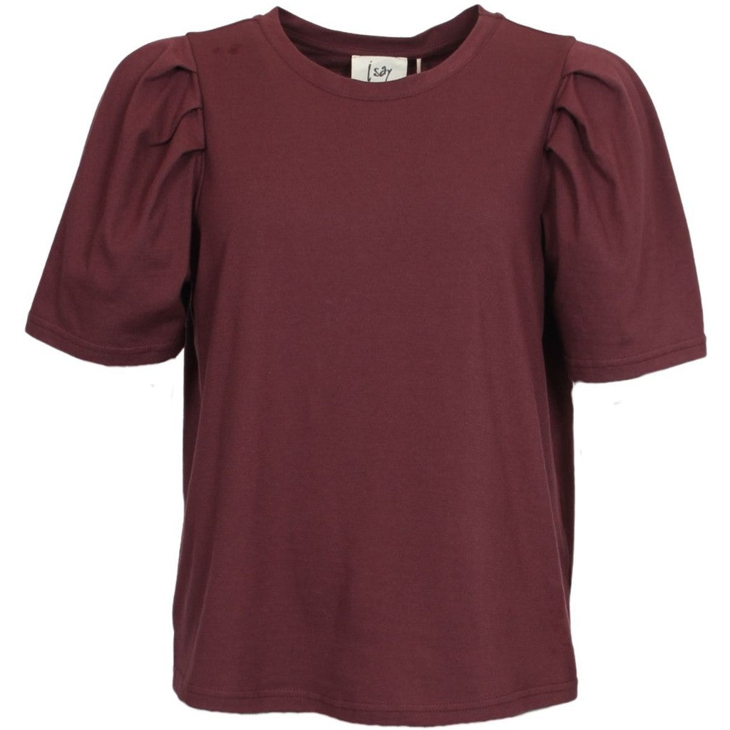 Tinni s/s T-Shirt aubergine