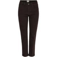 Monza Straight Pant dark brown
