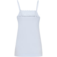 Nilla Wide Lace Top Licht blauw