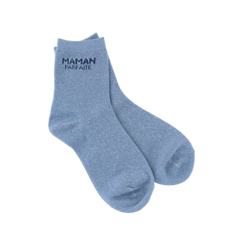 Sokken Blauw  Maman Parfaite