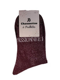 Sokken Chaussette à Paillettes