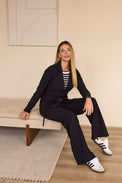 Lexie bonded trousers navy