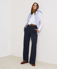 Milara-blue/white stripe
