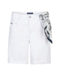 Relax Short Jog Colour white