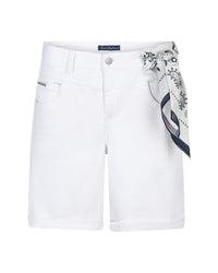 Relax Short Jog Colour white