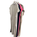 Scuba dress long ronde hals