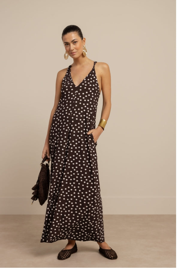 Norah 2way dot dress