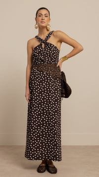 Norah 2way dot dress