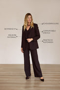 Fran blazer ESPRESSO