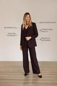 Fran blazer ESPRESSO