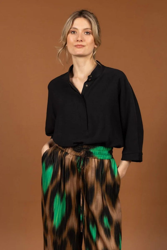 LADIES BLOUSE zwart